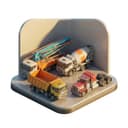 Icon xe bơm bê tông