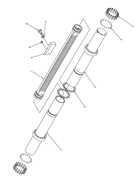 Phíp Trượt Dẫn Hướng Thanh Răng – [Chính Hãng Everdigm] - Thumbnail 2